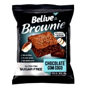 Quantas calorias em 1 unidade (40 g) Brownie Zero Açúcar?