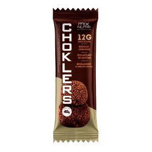 Quantas calorias em 1 unidade (40 g) Choklers Brigadeiro e Nibs de Cacau?