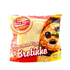 Quantas calorias em 1 unidade (40 g) Massa para Pizza Brotinho?