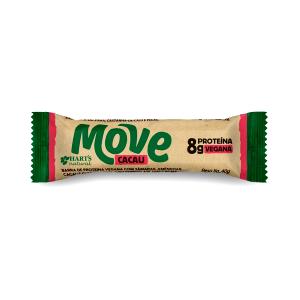 Quantas calorias em 1 unidade (40 g) Move Cacau?