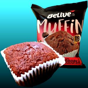 Quantas calorias em 1 unidade (40 g) Muffin Double Chocolate?