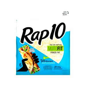 Quantas calorias em 1 unidade (40 g) Rap 10 Muito Fit?