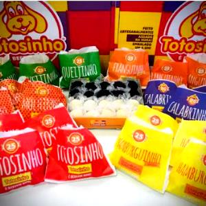 Quantas calorias em 1 unidade (40 g) Totosinho?