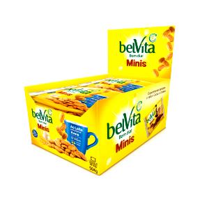 Quantas calorias em 1 unidade (42 g) Belvita Minis Ao Leite com Grãos de Aveia?