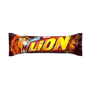 Quantas calorias em 1 unidade (42 g) Lion?