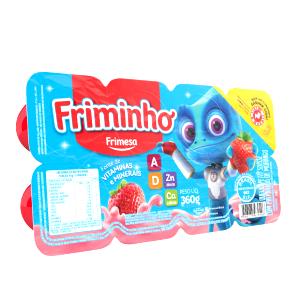 Quantas calorias em 1 unidade (45 g) Petit Suisse Friminho?