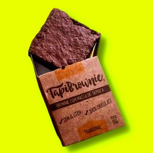 Quantas calorias em 1 unidade (50 g) Brownie com Massa de Tapioca?