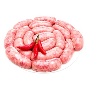 Quantas calorias em 1 unidade (50 g) Linguiça de Pernil com Pimenta?