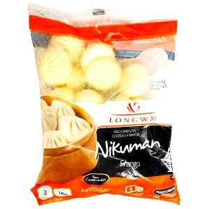 Quantas calorias em 1 unidade (50 g) Nikuman Frango?