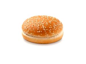 Quantas calorias em 1 unidade (50 g) Pão Com Gergelim Para Hamburguer?