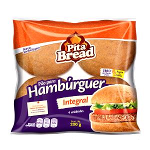 Quantas calorias em 1 unidade (50 g) Pão para Hambúrguer Integral?