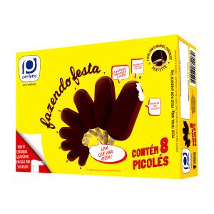 Quantas calorias em 1 unidade (50 g) Picolé Fazendo Festa?