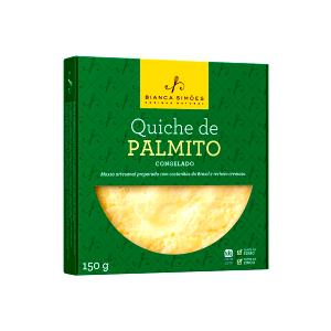 Quantas calorias em 1 unidade (50 g) Quiche de Palmito?