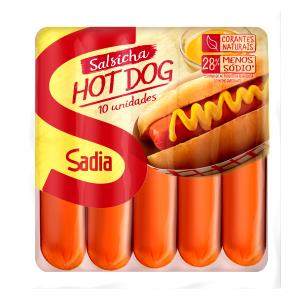 Quantas calorias em 1 unidade (50 g) Salsicha Hot Dog?