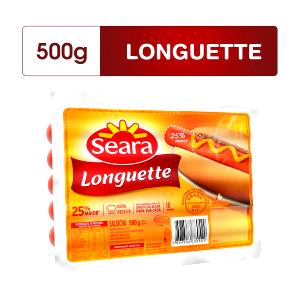 Quantas calorias em 1 unidade (50 g) Salsicha Longuette?