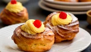 Quantas calorias em 1 unidade (50 g) Zeppola de São José?