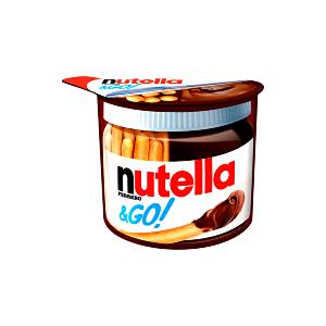 Quantas calorias em 1 unidade (52 g) Nutella & Go?