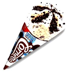 Quantas calorias em 1 unidade (55 g) Cornetto Biscoito (55g)?