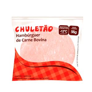 Quantas calorias em 1 unidade (56 g) Hambúrguer Bovino?