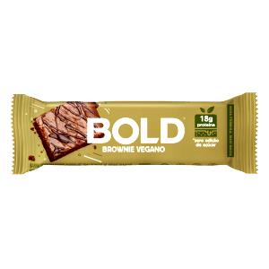 Quantas calorias em 1 unidade (60 g) Bold Bar Brownie Vegano?