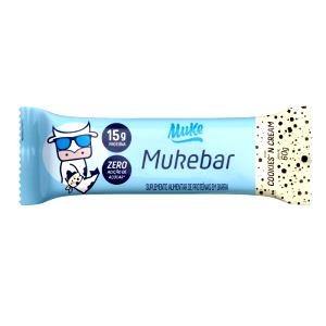 Quantas calorias em 1 unidade (60 g) Mukebar Cookies’N Cream?