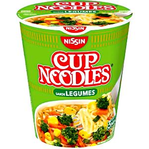 Quantas calorias em 1 unidade (65 g) Cup Noodles Legumes?