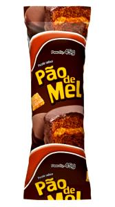 Quantas calorias em 1 unidade (70 g) Picolé Pão de Mel?