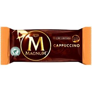 Quantas calorias em 1 unidade (75 g) Magnum Cappuccino?