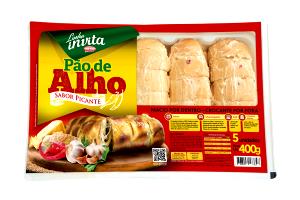 Quantas calorias em 1 unidade (80 g) Pão de Alho Picante?