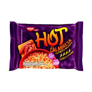 Quantas calorias em 1 unidade (85 g) Miojo Hot Calabresa?