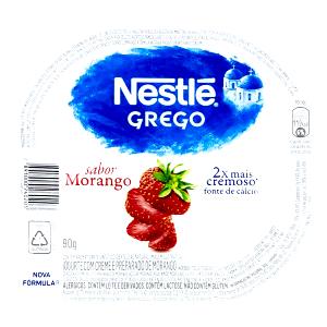 Quantas calorias em 1 unidade (90 g) Iogurte Grego Zero Morango?