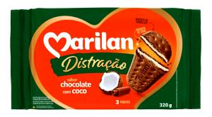 Quantas calorias em 1 Unidade Biscoitos De Coco E Chocolate?