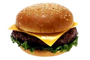 Quantas calorias em 1 Unidade Cheeseburger?