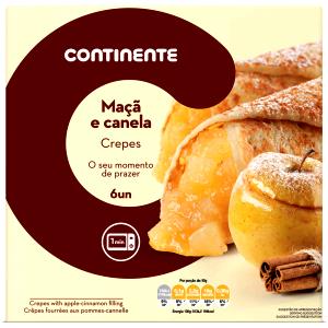 Quantas calorias em 1 Unidade Crepes De Maçã E Canela?