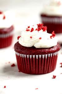Quantas calorias em 1 Unidade Cupcakes Red Velvet Vegan?