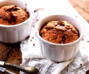 Quantas calorias em 1 Unidade Fondant De Chocolate Com Pimenta Rosa?