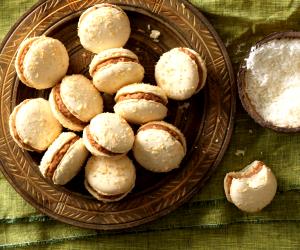 Quantas calorias em 1 Unidade Macarons De Coco Com Ganache De Coco?