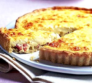 Quantas calorias em 1 unidade Quiche Lorraine?