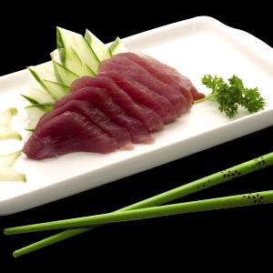 Quantas calorias em 1 Unidade Sashimi de Atum?