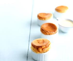 Quantas calorias em 1 Unidade Soufflé De Manga Com Creme İnglês De Coco?