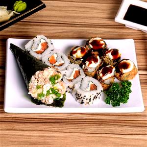 Quantas calorias em 1 unidade Temaki Especial?