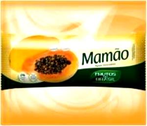 Quantas calorias em 1 unidafe (65 g) Picolé Mamão Papaya?