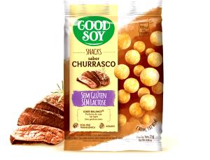 Quantas calorias em 1 xícara (25 g) Churrasco?