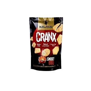 Quantas calorias em 1 xícara (25 g) Cranx Smoky BBQ?