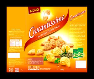 Quantas calorias em 1 xícara (25 g) Crocantíssimo Manteiga Temperada?