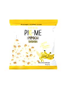 Quantas calorias em 1 xícara (25 g) Pipoca Banana?