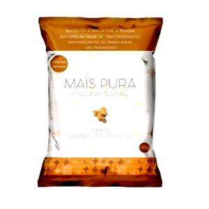 Quantas calorias em 1 xícara (25 g) Pipoca Caramelo e Flor de Sal?