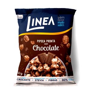 Quantas calorias em 1 xícara (25 g) Pipoca Pronta Sabor Chocolate?