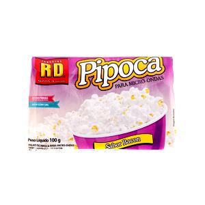 Quantas calorias em 1 xicara (25 g) Pipoca Sabor Bacon?