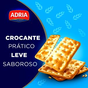 Quantas calorias em 1 xícara (30 g) Biscoito Crocante Água e Sal?